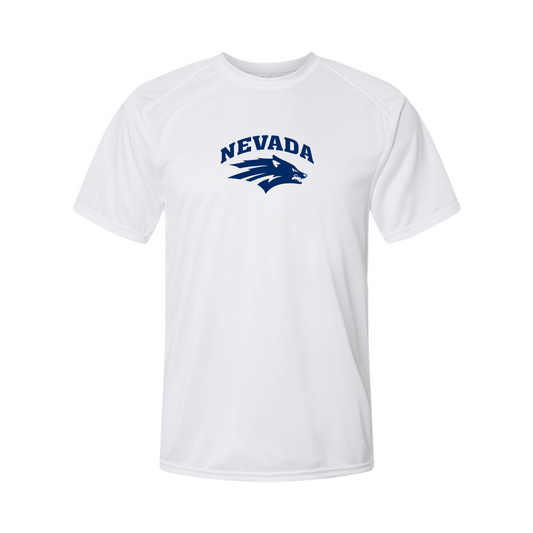 Men's Nevada Wolf Pack Logo Polyester T-Shirt