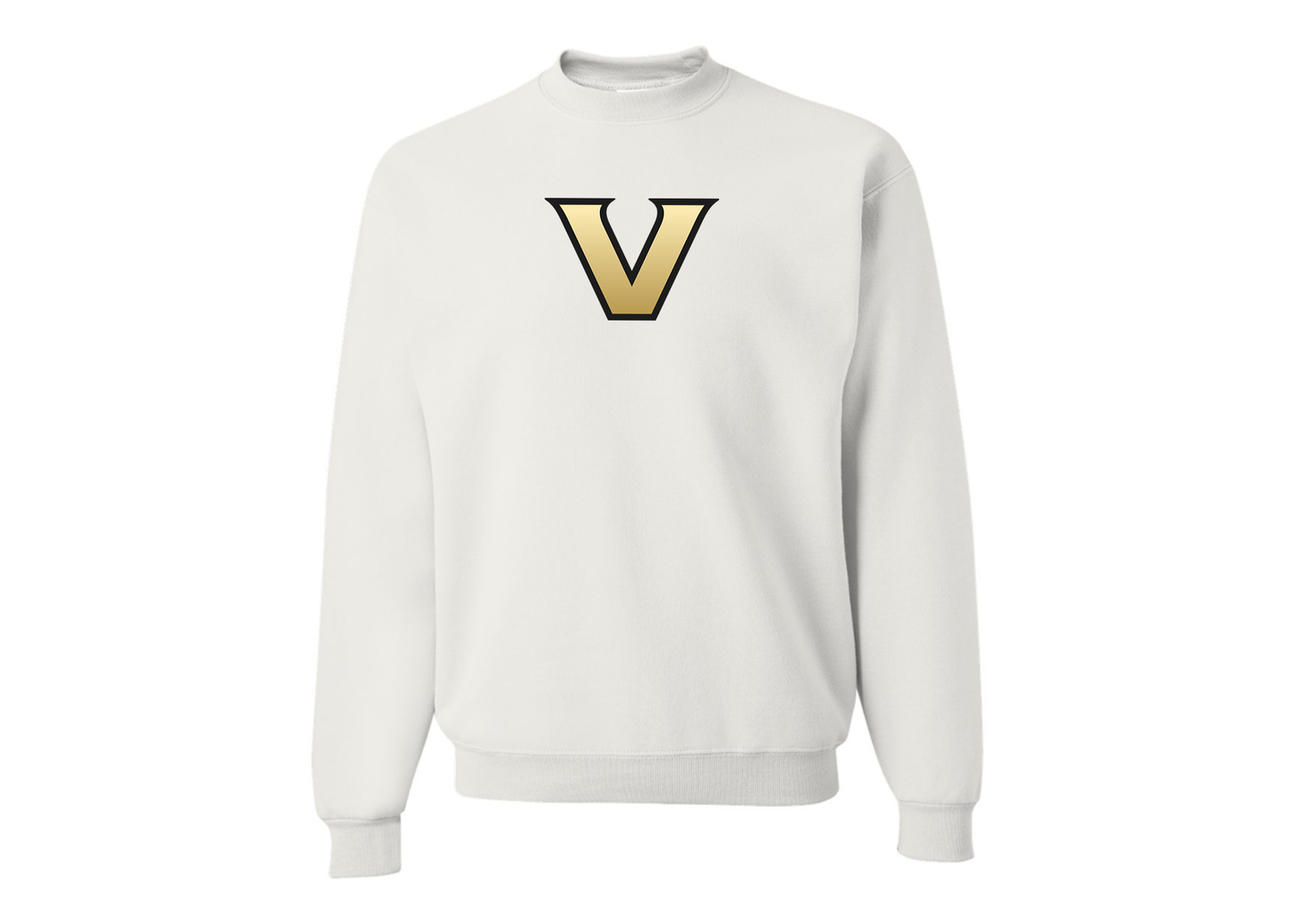 Men's Vanderbilt Commodores JERZEES NuBlend Crewneck Sweatshirt