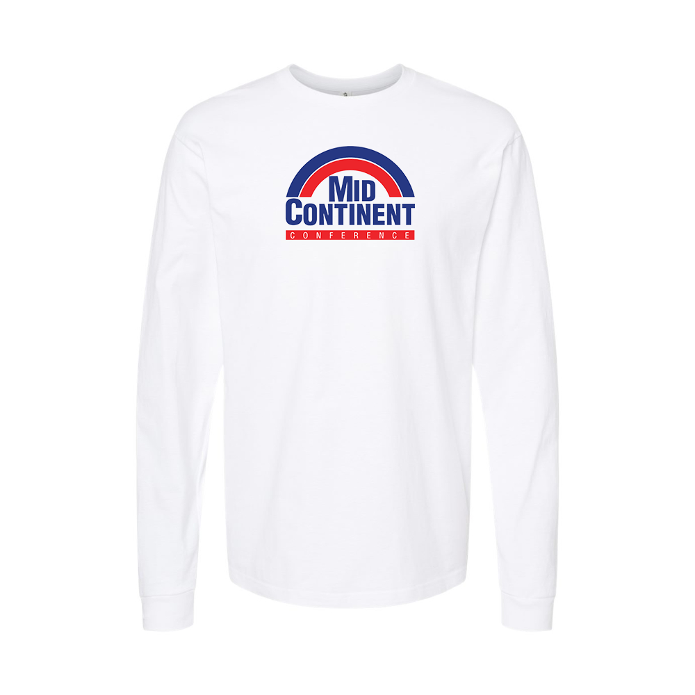 Youth Mid Continent Conference Logo Cotton Long Sleeve T-Shirt