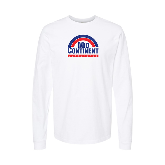 Youth Mid Continent Conference Logo Cotton Long Sleeve T-Shirt