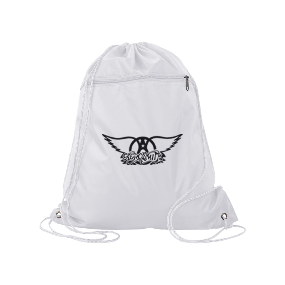 Aerosmith Logo Q-Tees - Polyester Cinchpack