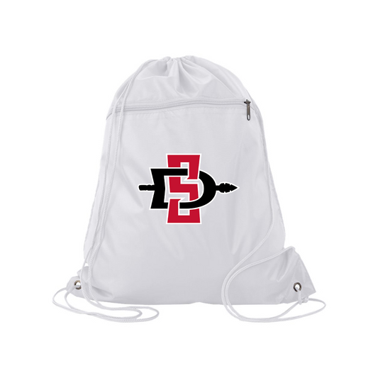 San Diego State Aztecs Logo Q-Tees - Polyester Cinchpack
