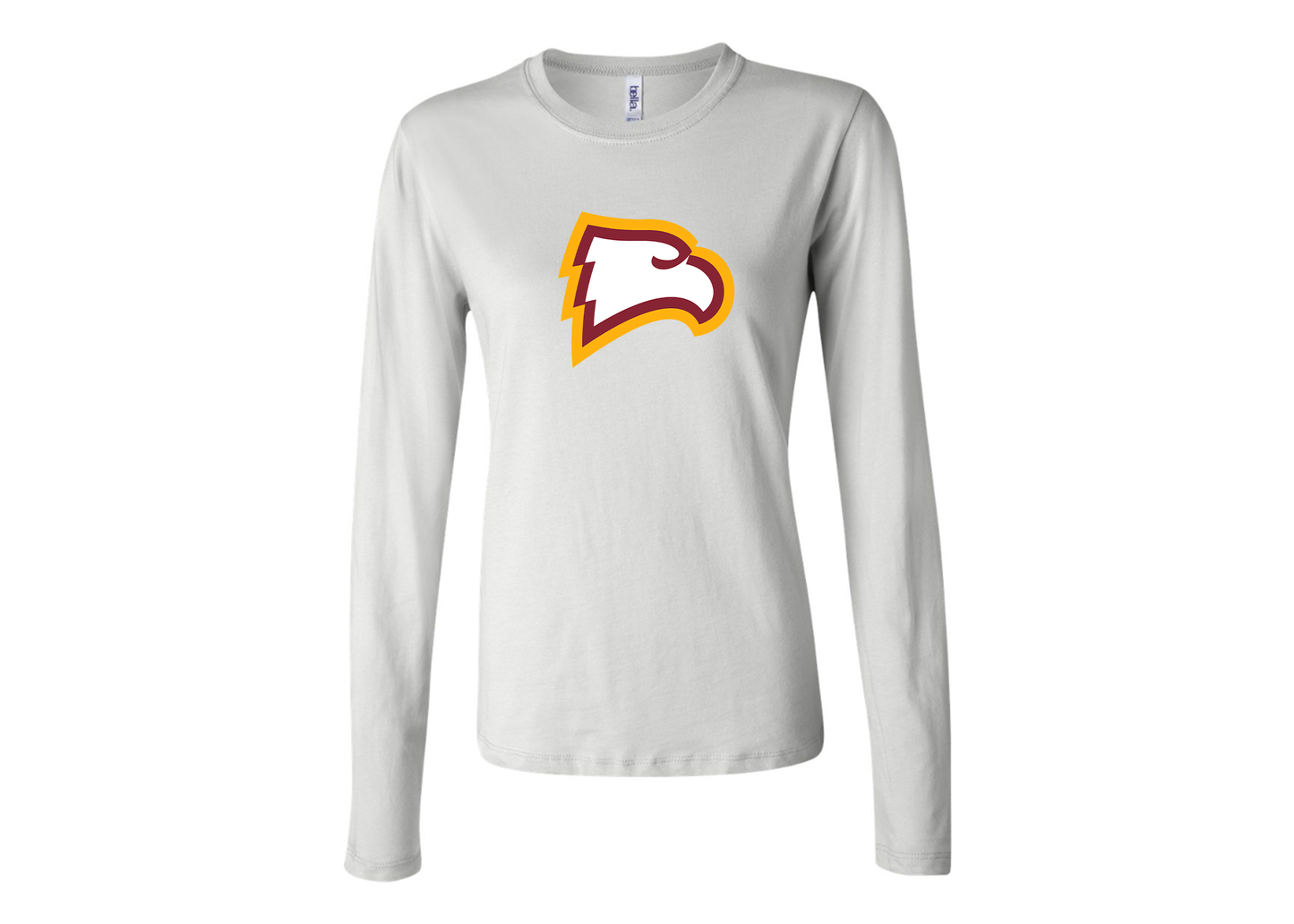 BELLA CANVAS Women’s Winthrop Eagles Jersey Long Sleeve Tee