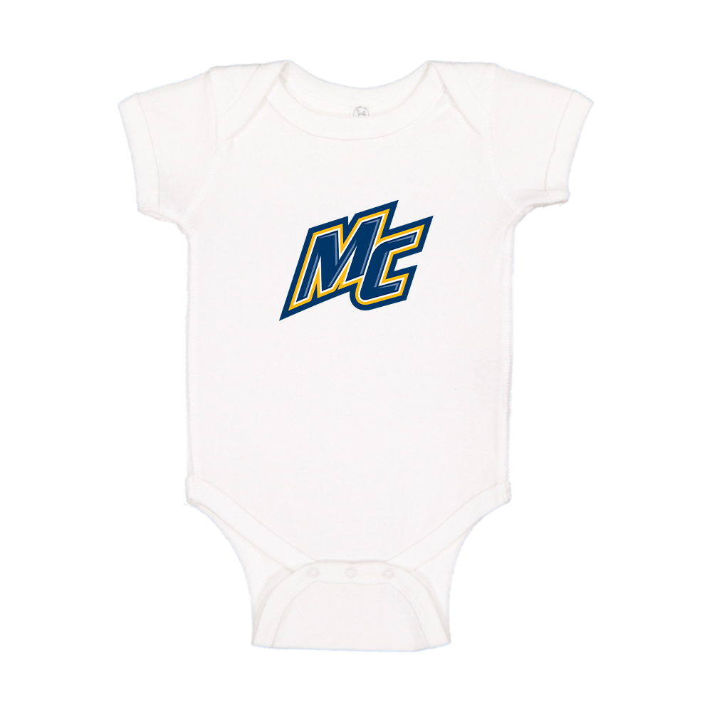 Merrimack Warriors Logo Baby Romper Onesie
