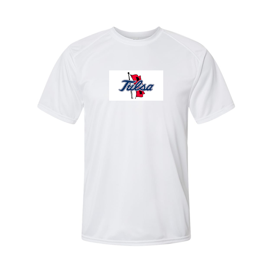 Men's Tulsa Golden Hurricane Logo Polyester T-Shirt