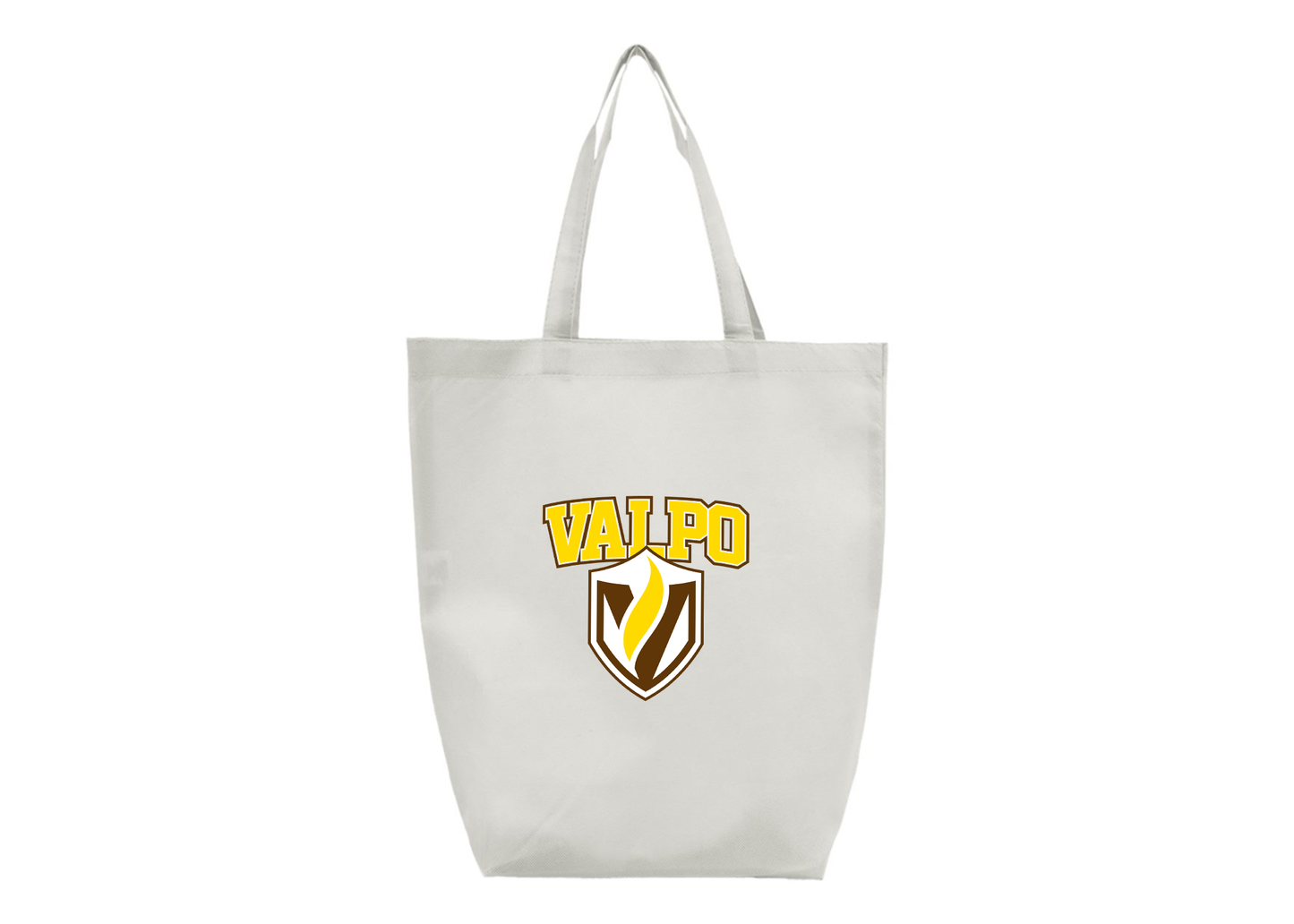 Valparaiso Crusaders Q-Tees Non-Woven Gusset Bottom Tote