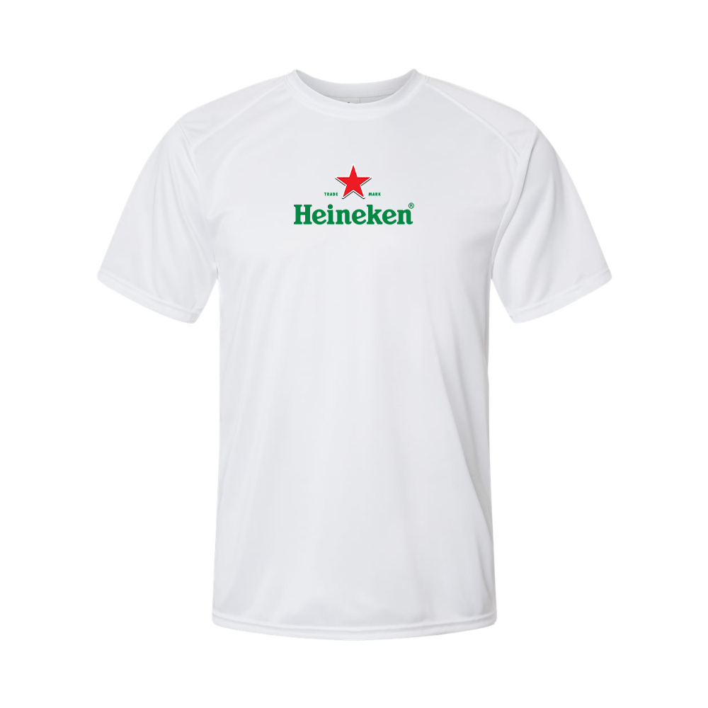 Men's Heineken Logo Polyester T-Shirt