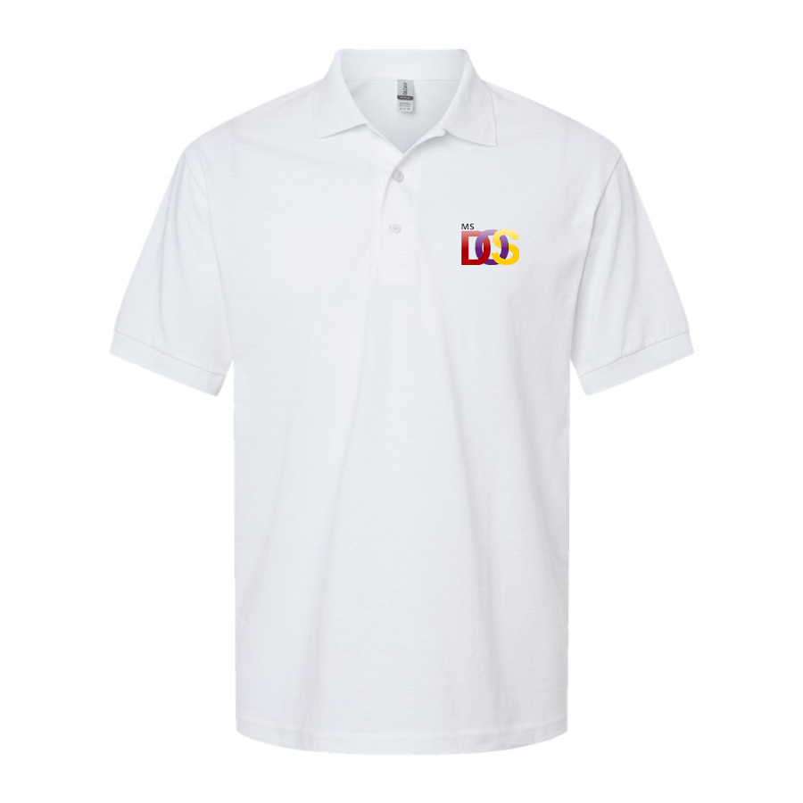 Men's MS DOS Logo Dry Blend Polo