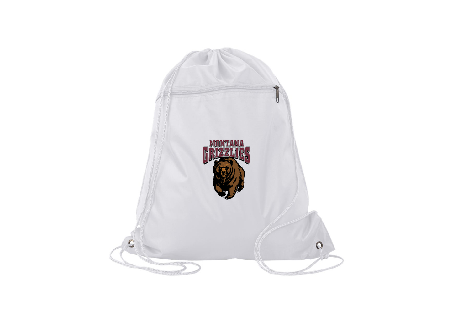 Montana Grizzliesl Q-Tees - Polyester Cinchpack