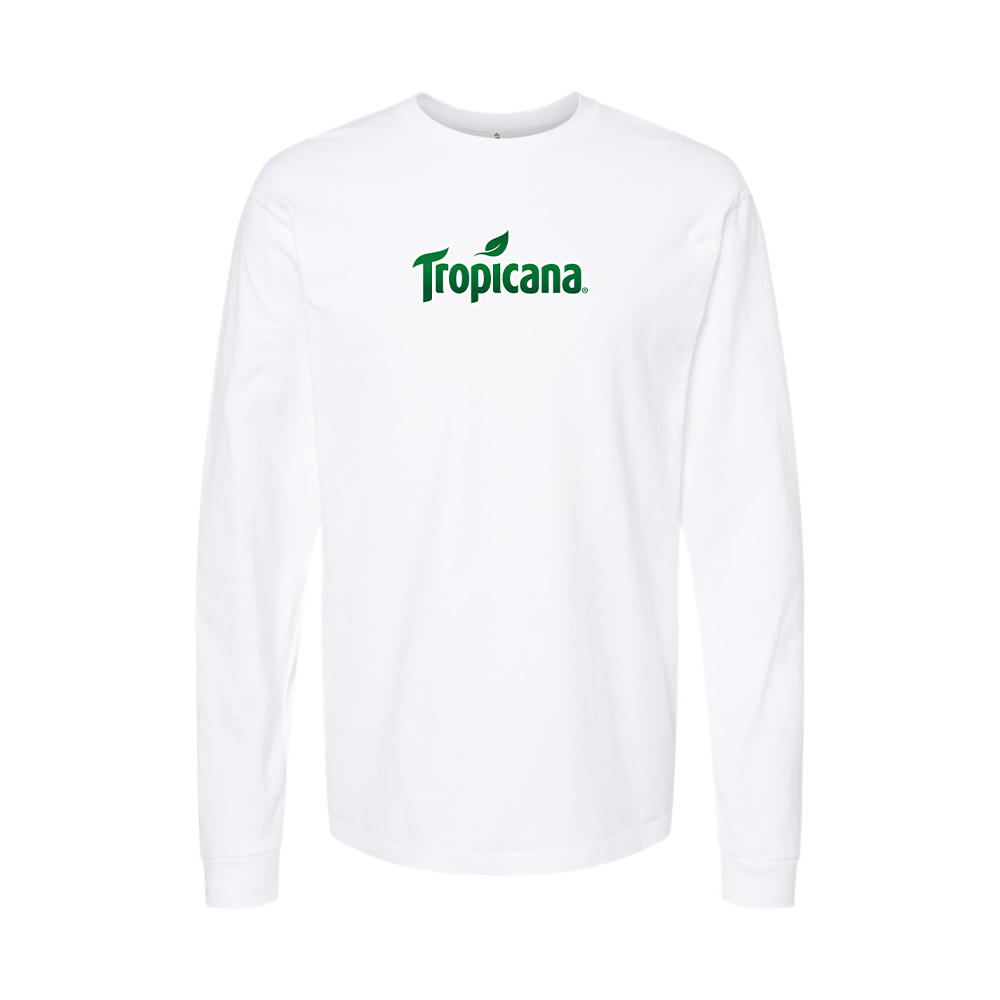 Youth Tropicana Logo Cotton Long Sleeve T-Shirt