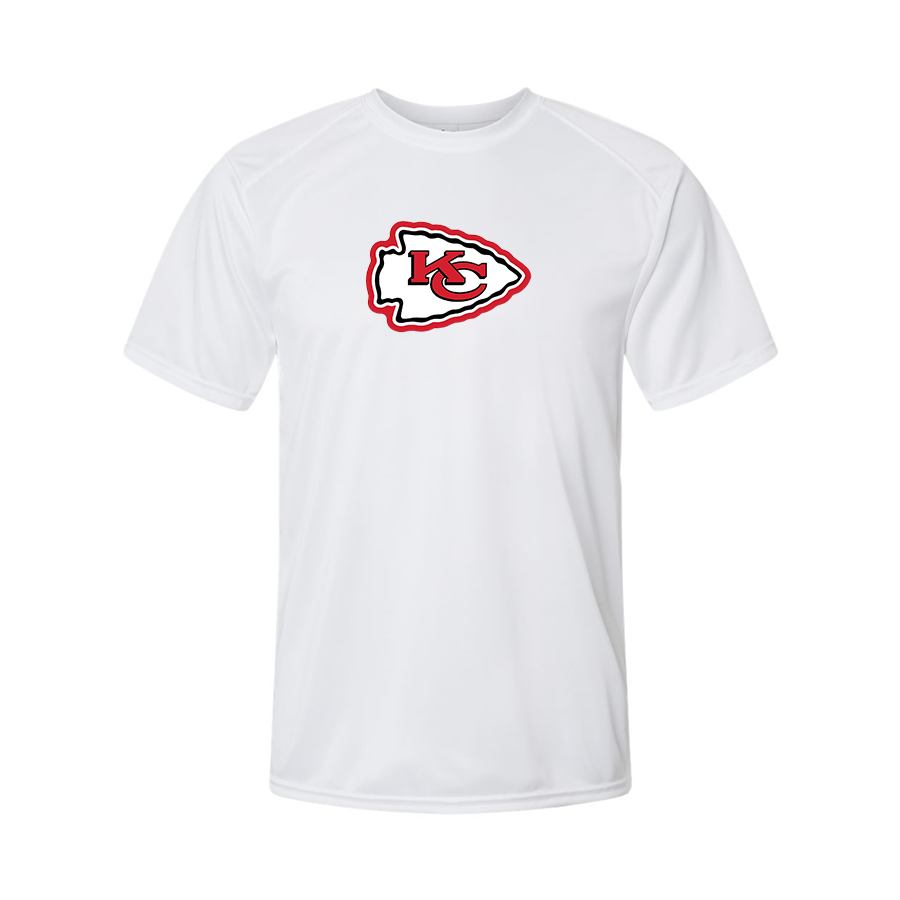 Men's KC Chiefs Logo Polyester T-Shirt