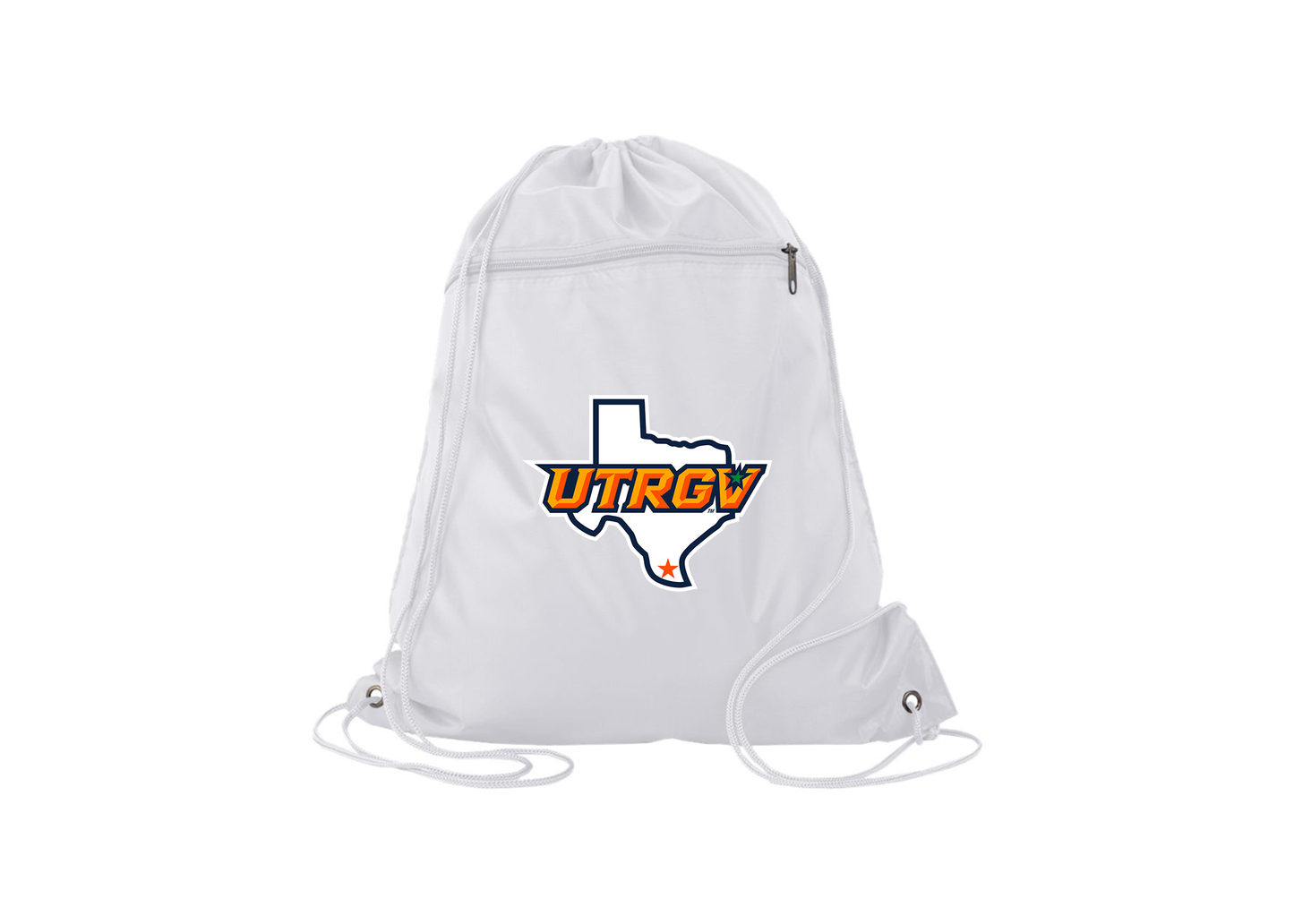 UTRGV Vaqueros Q-Tees - Polyester Cinchpack
