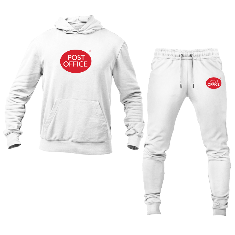 Men's Post Office Logo Hoodie Joggers Set
