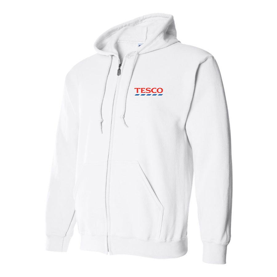 Men's Tesco Logo Zipper Hoodie