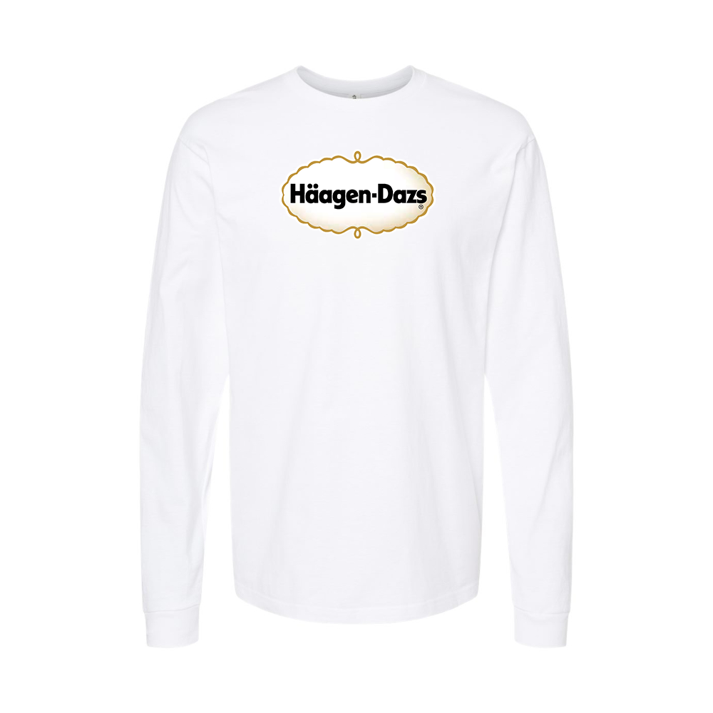 Men's Haagen Dazs Logo Long Sleeve T-Shirt