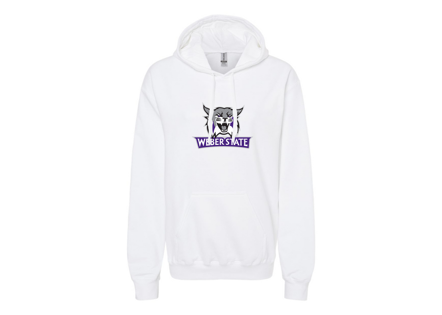 Men's Weber State Wildcats Softstyle Midweight Hooded Sweatshirt
