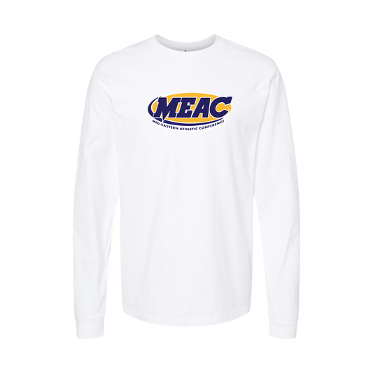 Youth Mid Eastern Athletic Conference Logo Cotton Long Sleeve T-Shirt