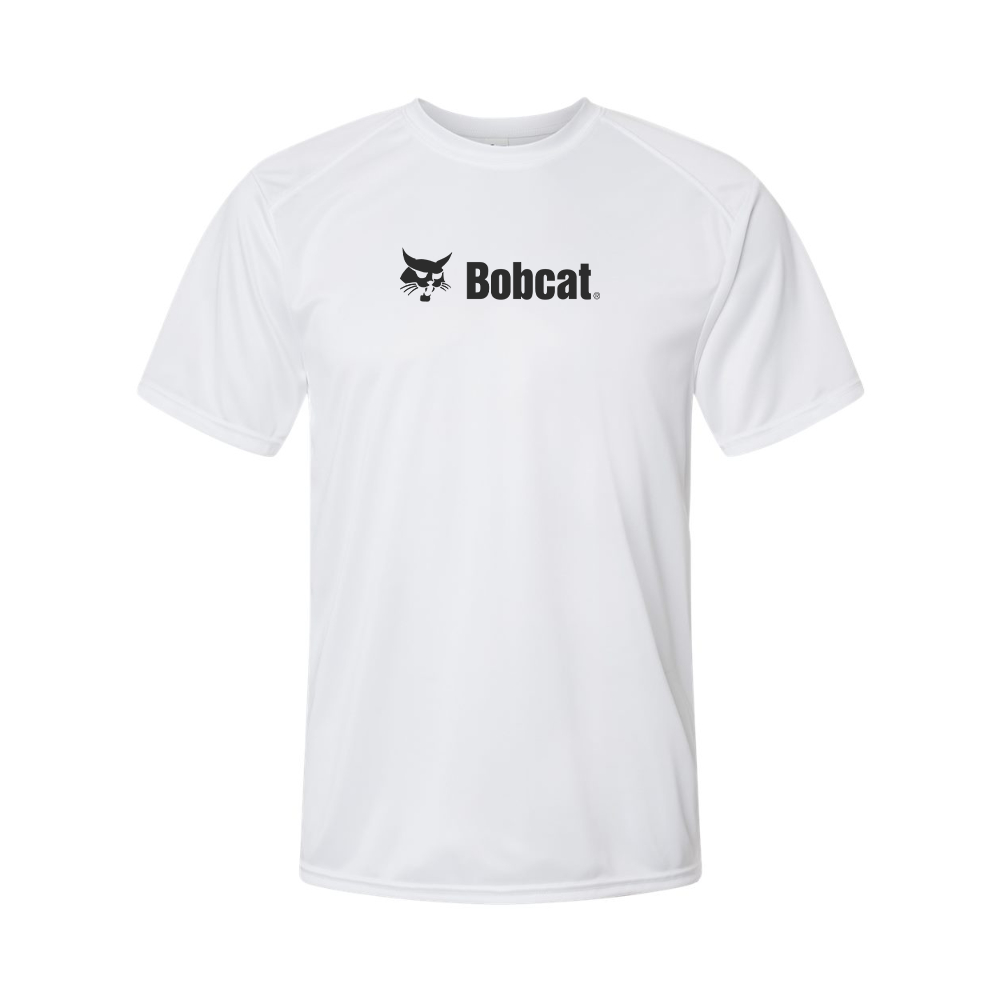 Men's Bobcat Company Logo Polyester T-Shirt