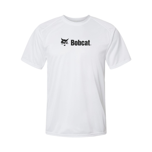 Men's Bobcat Company Logo Polyester T-Shirt