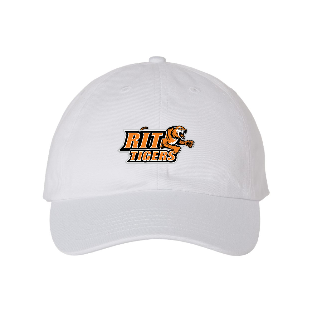 RIT Tigers Logo  Valucap Adult Bio-Washed Classic Dad Hat