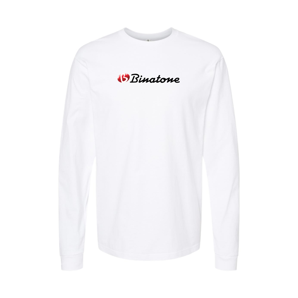 Youth Binatone Logo Cotton Long Sleeve T-Shirt