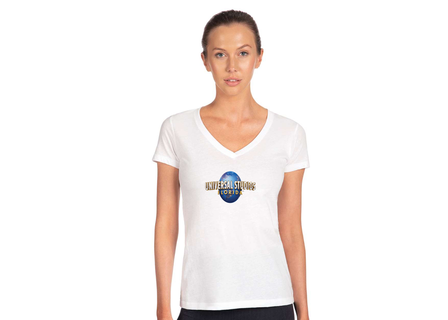 Women's Universal Studios Florida Next Level V-Neck T-Shirt