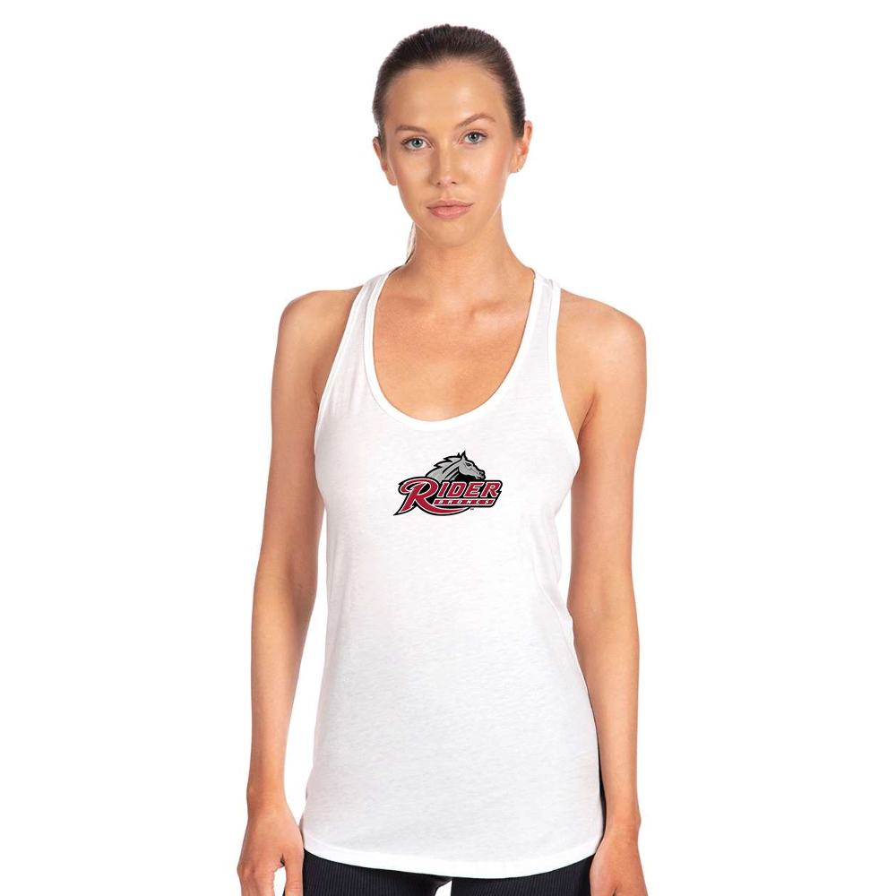 Women's Rider Broncs Logo Next Level Ideal Racerback Tank