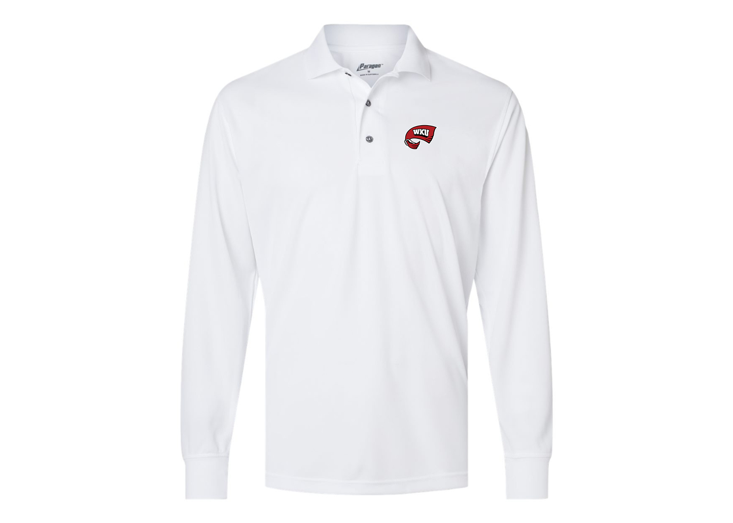 Men's Western Kentucky Hilltoppers Paragon Prescott Long Sleeve Polo