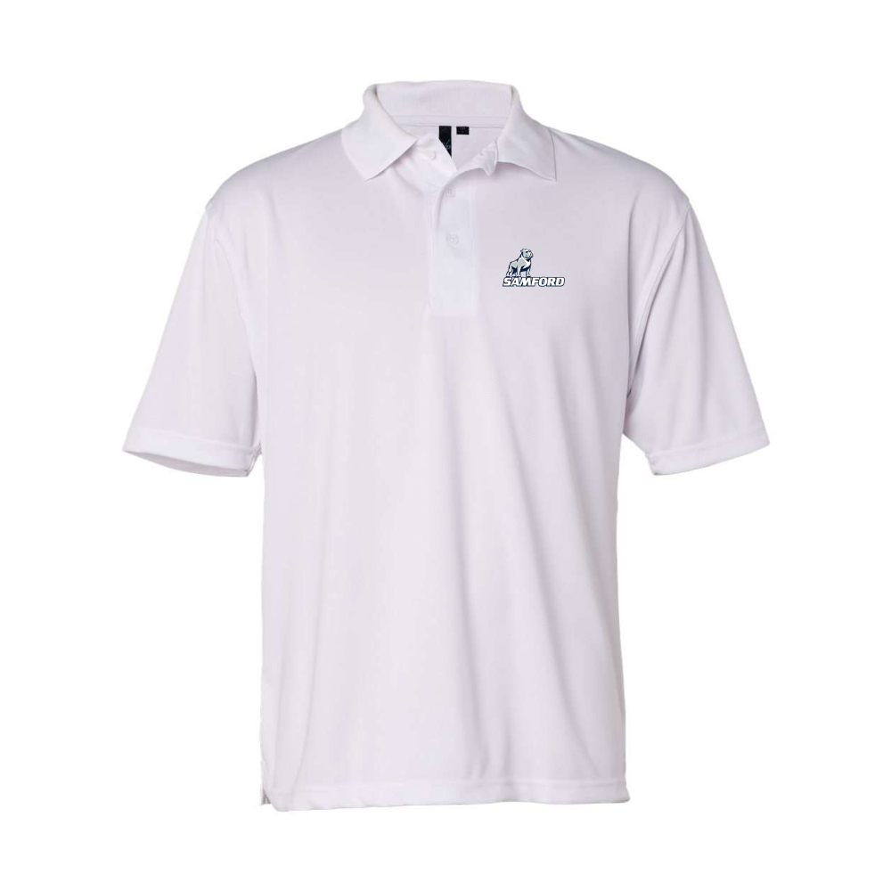 Men's Samford Bulldogs Logo Sierra Pacific Moisture Free Mesh Polo
