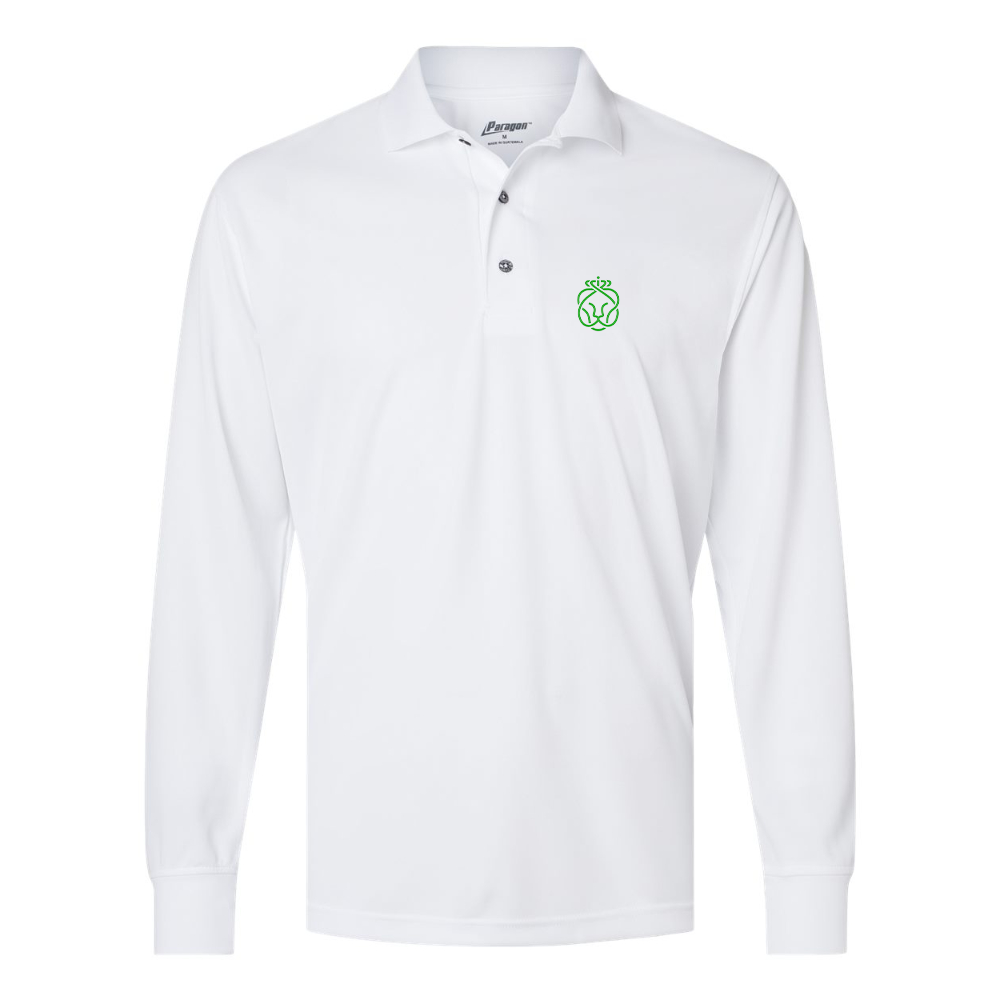 Men's Ahold Delhaize Symbol Paragon Prescott Long Sleeve Polo