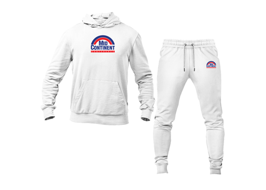 Men's Mid Continent Conference Logo Hoodie Joggers Set