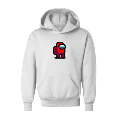 Youth Kids Among US Game Pullover Hoodie