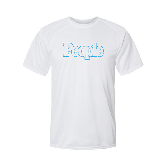 Men's People Magazine Logo Polyester T-Shirt