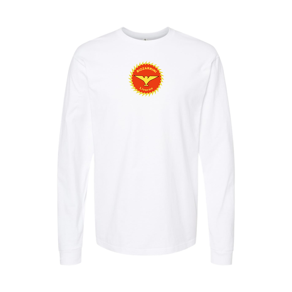 Youth Bizzarrini Logo Cotton Long Sleeve T-Shirt