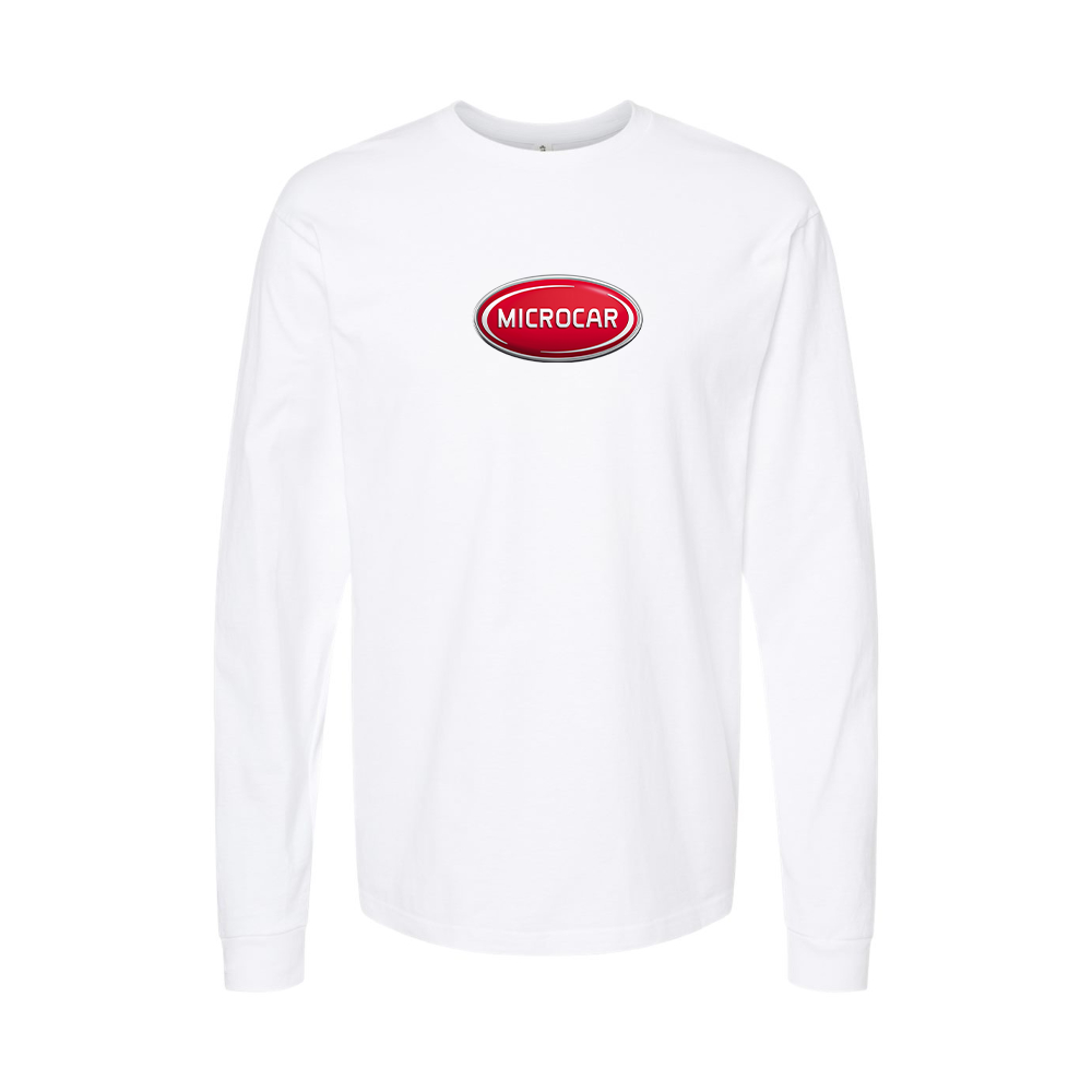 Youth Microcar Logo Cotton Long Sleeve T-Shirt