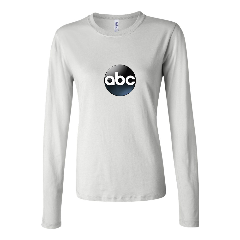 BELLA CANVAS Women’s Abc Logo Jersey Long Sleeve Tee