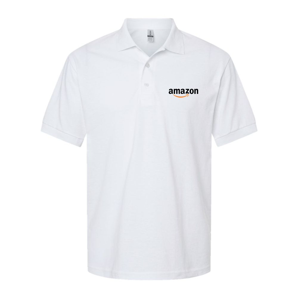 Men's Amazon Logo Gildan Dry Blend Jersey Polo