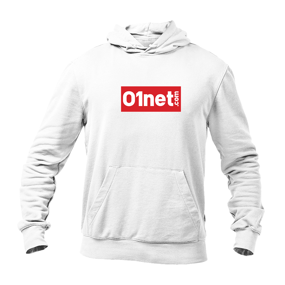 Men's 01net Logo Softstyle Midweight Hooded Sweatshirt
