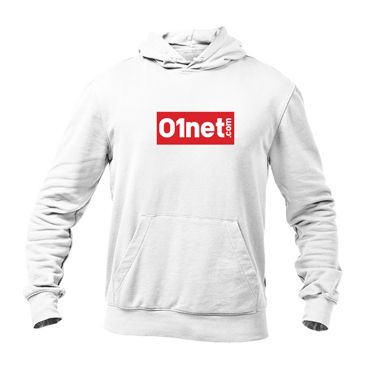 Men's 01net Logo Softstyle Midweight Hooded Sweatshirt
