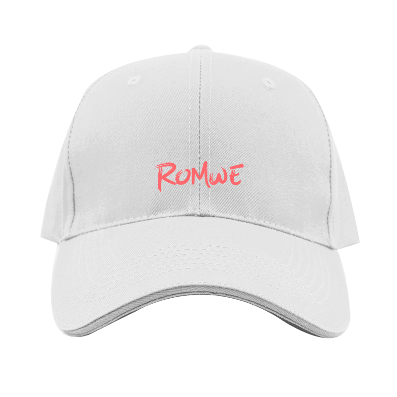 Romwe Logo Dad Baseball Cap Hat