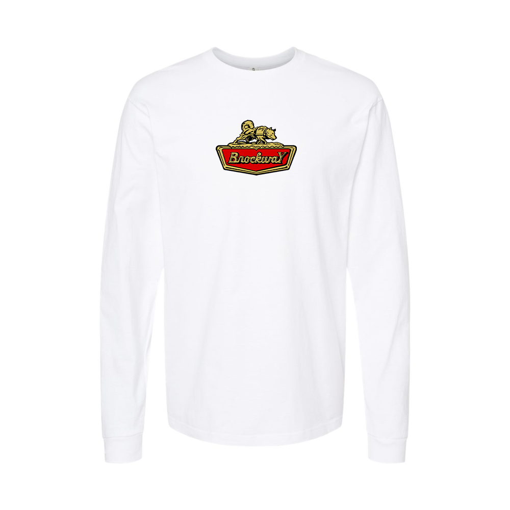 Youth Brockway Logo Cotton Long Sleeve T-Shirt