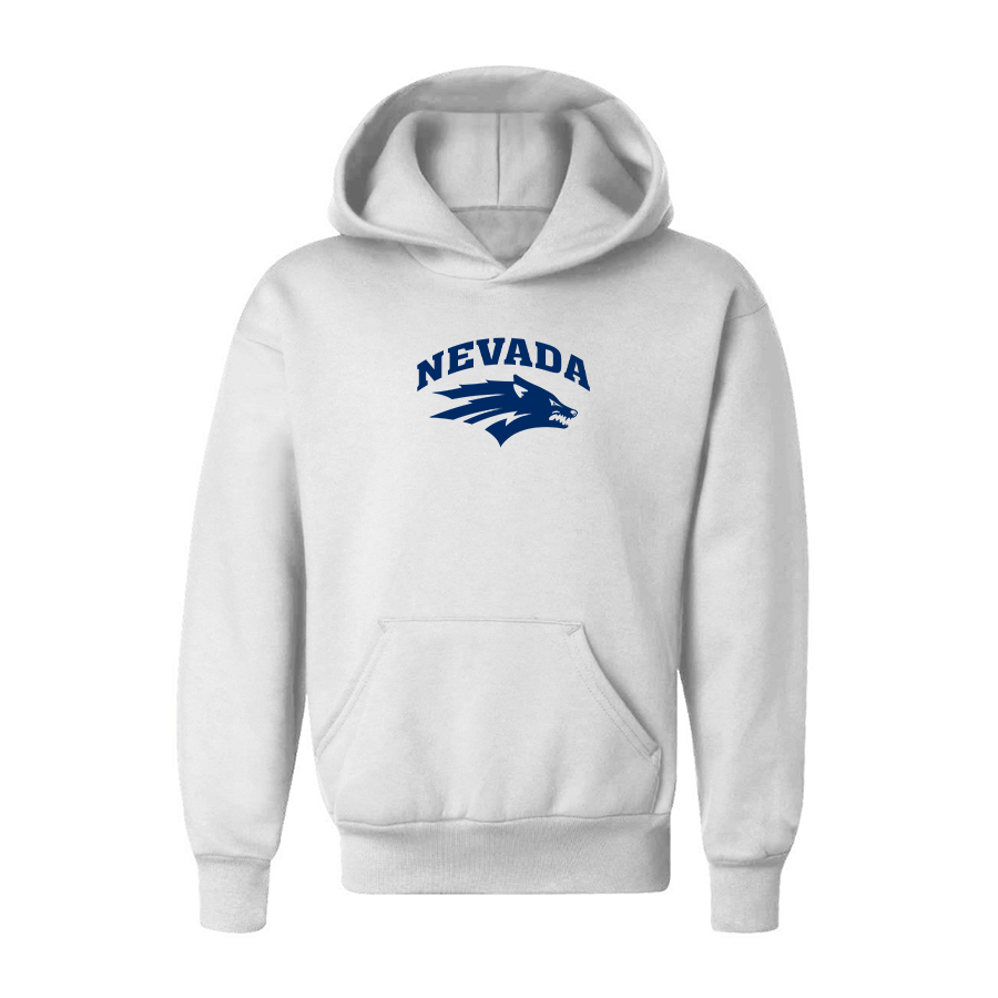 Youth Nevada Wolf Pack Logo Pullover Hoodie