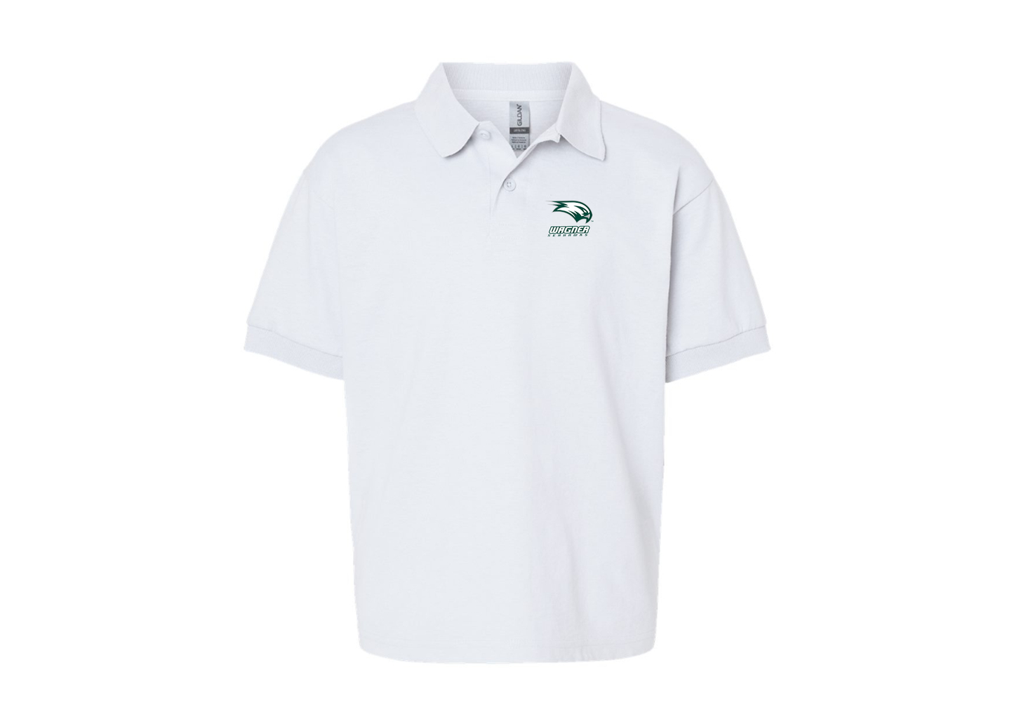 Youth Wagner Seahawks Gildan Dry Blend Jersey Polo