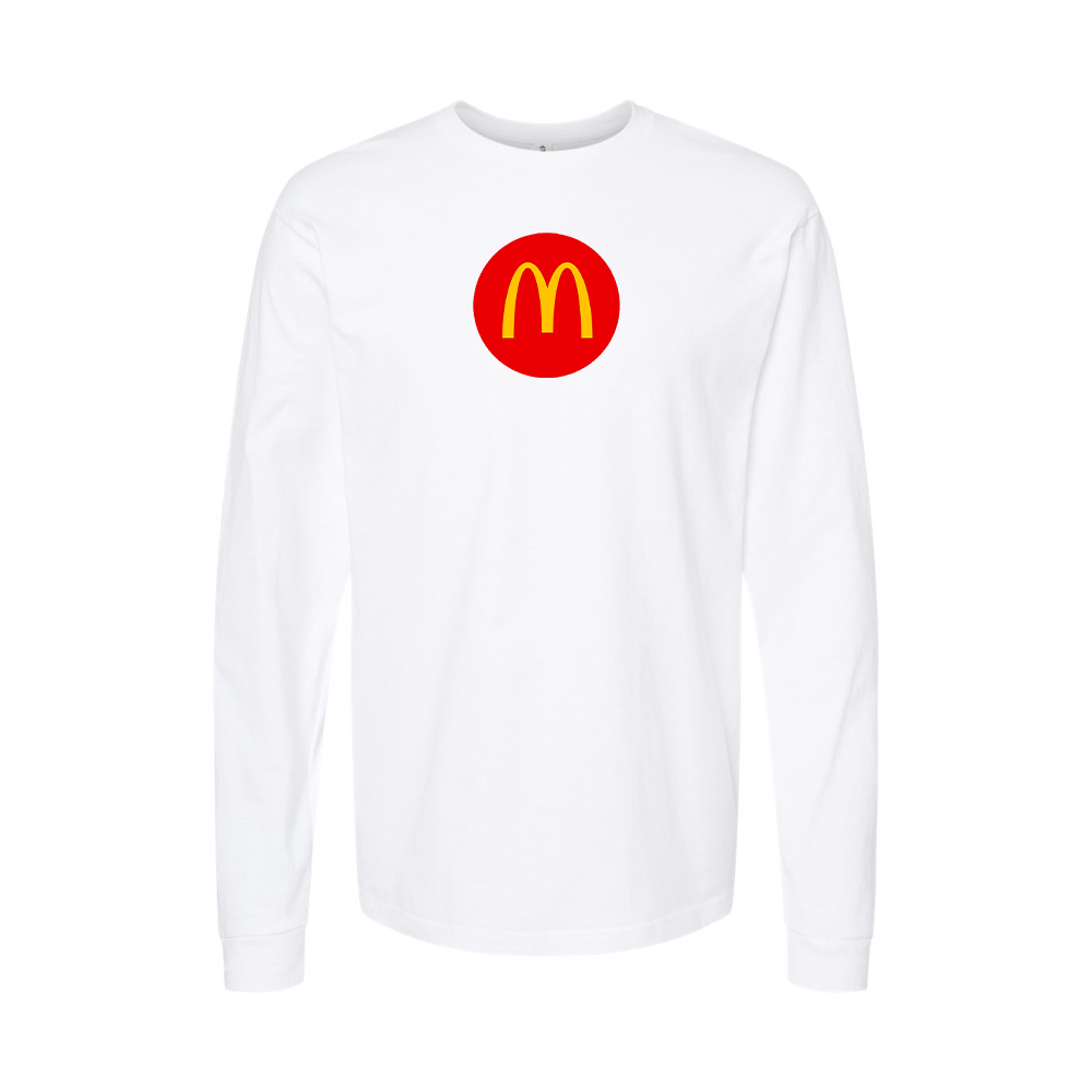 Youth McDonalds  Logo Cotton Long Sleeve T-Shirt