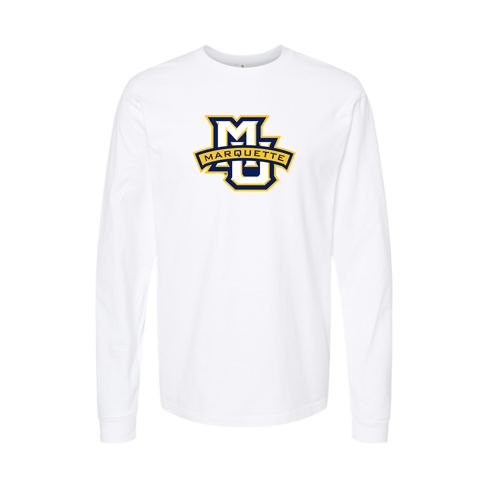 Men's Marquette Golden Eagles Logo Long Sleeve T-Shirt