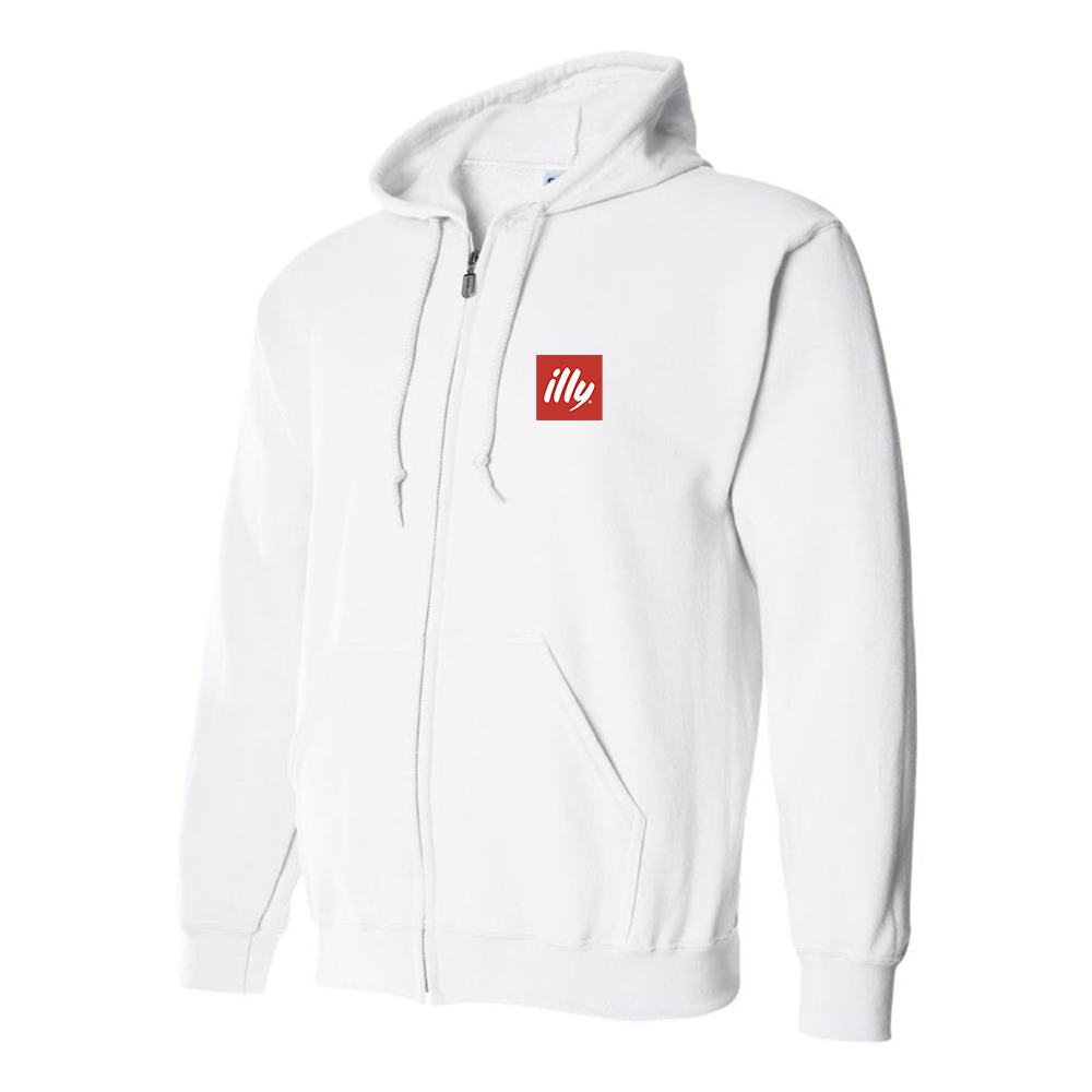 Men's Illy Logo Zipper Hoodie