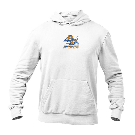 Men's Savannah State Tigers Logo Gildan  Heavy Blend Hooded Sweatshirt