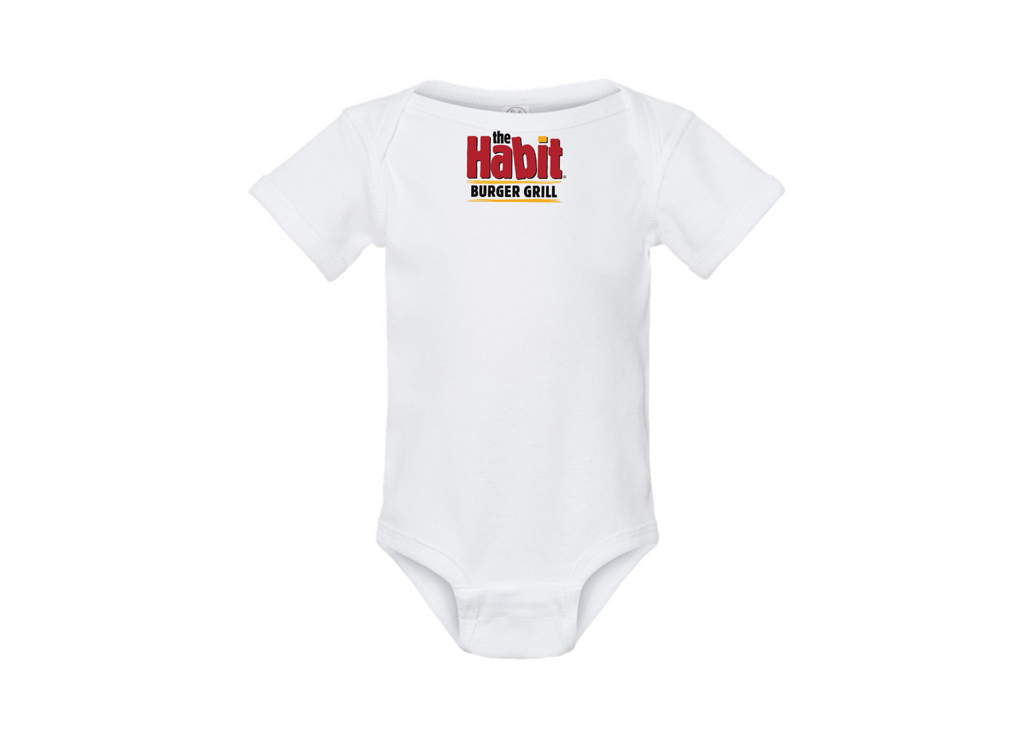 The Habit Burger Grill Rabbit Skins Infant Baby Rib Bodysuit