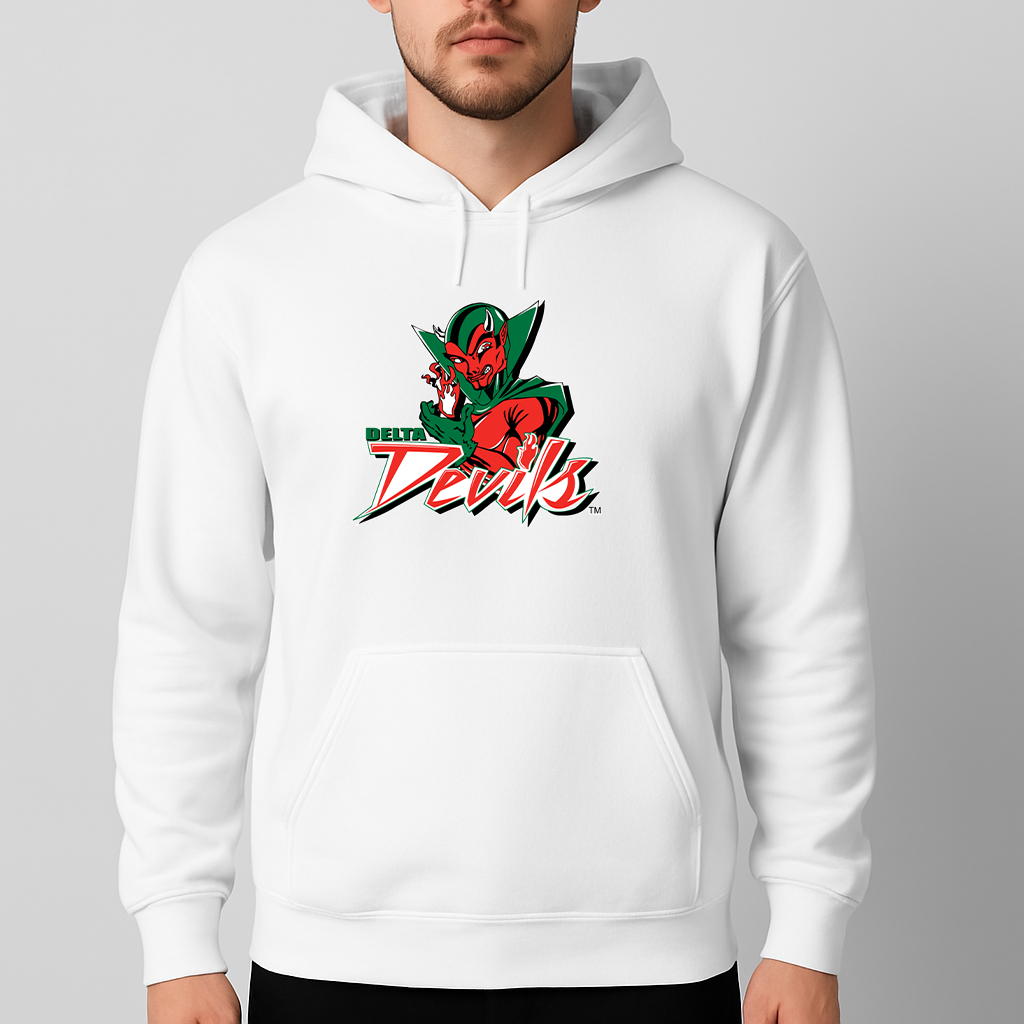 Men's MVSU Delta Devils Logo Pullover Hoodie