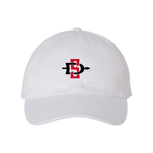 San Diego State Aztecs Logo  Valucap Adult Bio-Washed Classic Dad Hat